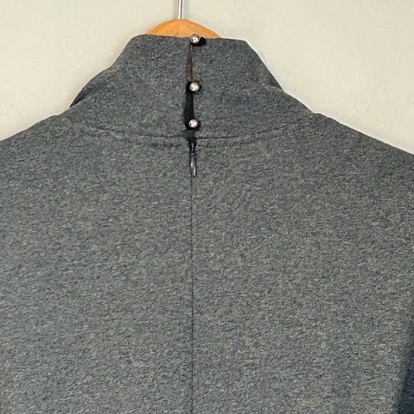 eShakti Mock Neck Knit Midi Dress – Women’s XL (Fits 14/16) - Picture 7 of 7